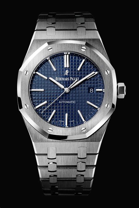 audemars piguet silver blue face|Audemars Piguet original.